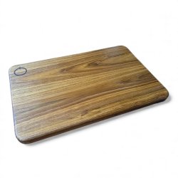 Tapasbrt i teaktr 410x250x20 mm.